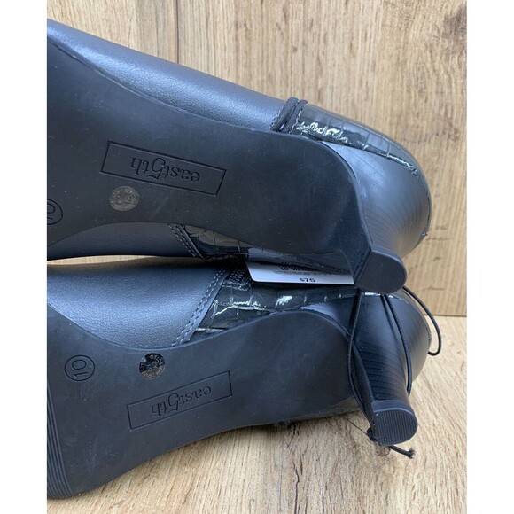 East 5th Fifth Freya Booties Women's 10 M Dark Gray Memory Foam 100-1249 0117 - Picture 14 of 16